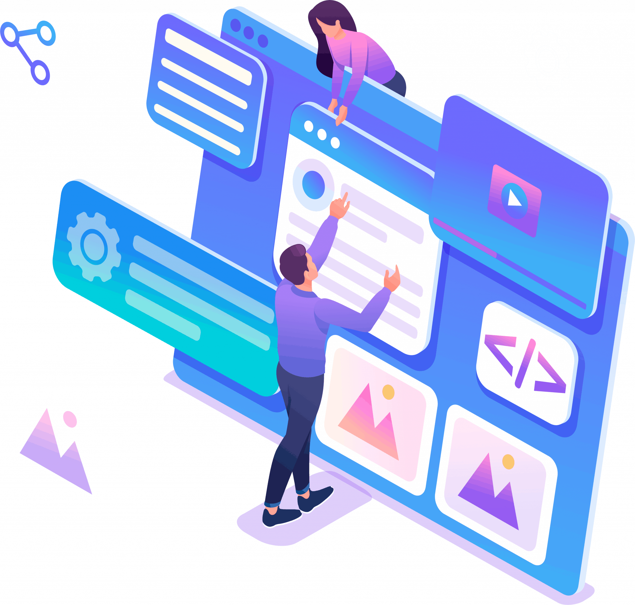 Digital site. Разработка сайта иллюстрация. Иллюстрации для веб-сайтов. Иллюстрации для сайта. Маркетплейсы иллюстрация